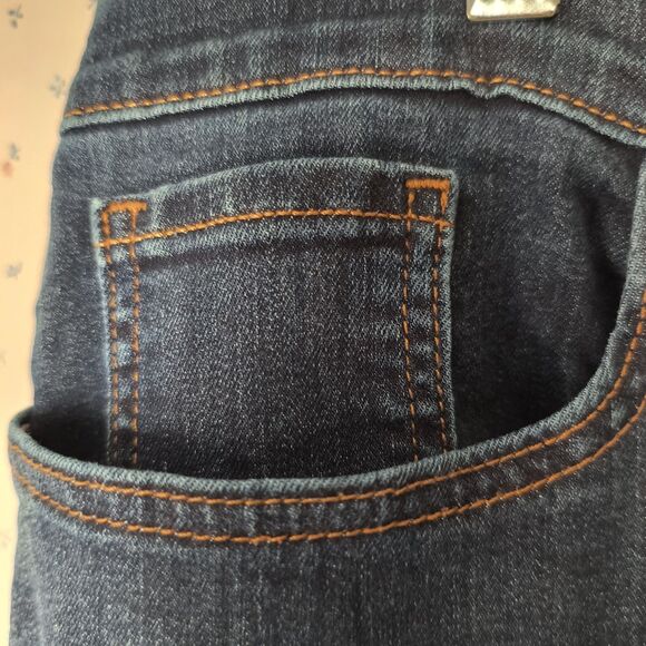 Banana Republic Jeans Womens 18* Blue Bootcut High Rise Stretch Classic Curvy - Picture 7 of 15